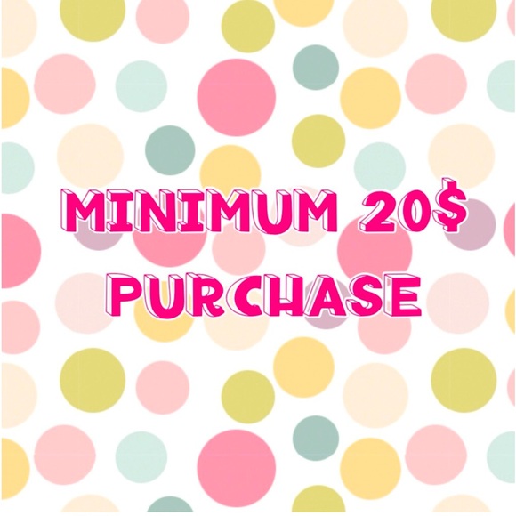 Minimum $20 Purchases going forward 💞 - Picture 1 of 1